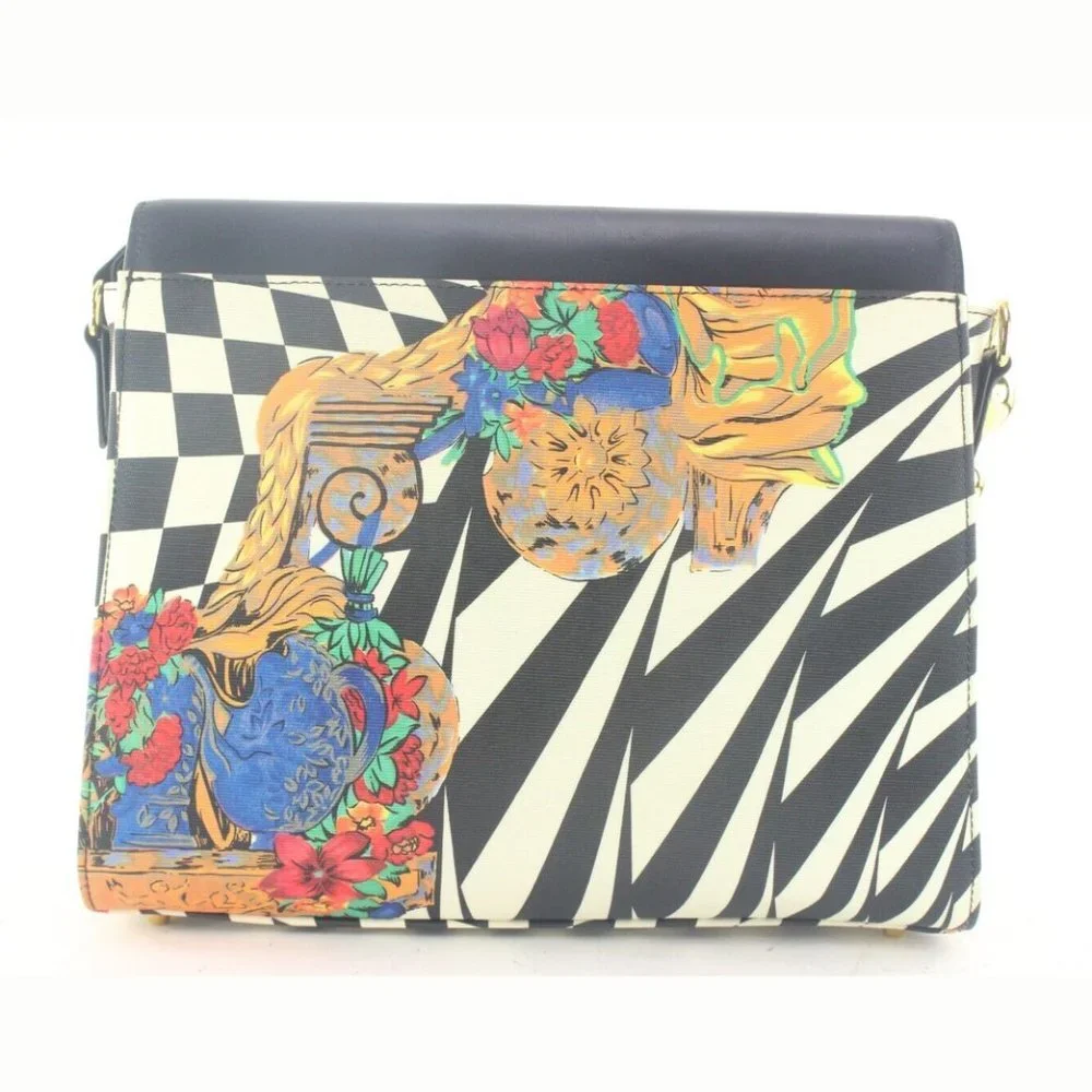 Gianni Versace Rare Psychedelic Illusion Crossbody 1GV912K